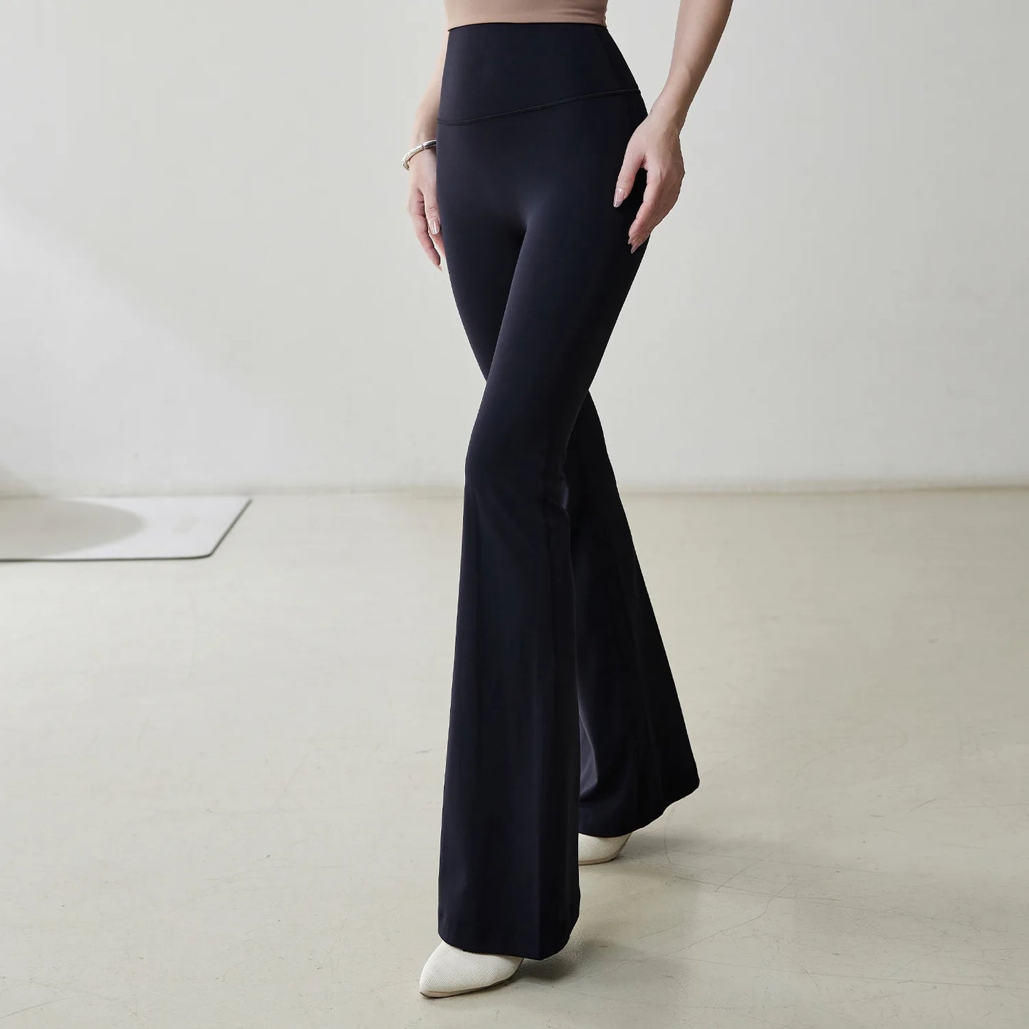 Seamless Cloud Feeling High Waist Butt Lift Yoga Flare Leggings Scrunch Butt